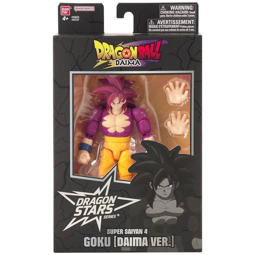 DRAGON BALL DRAGON STARS - GOKU SSJ 4 DAIMA — zdjęcie 1 z 7