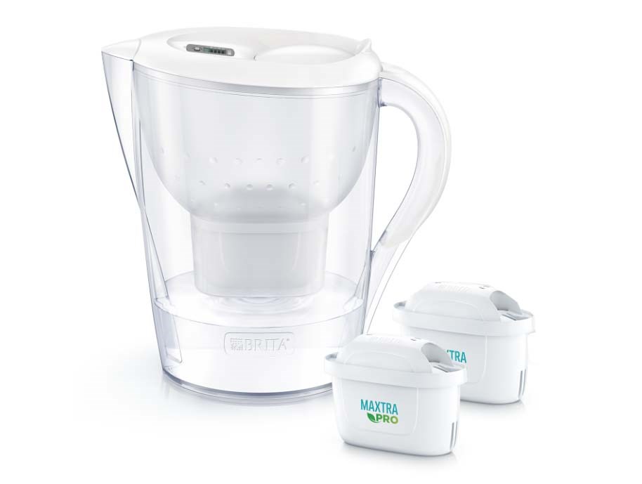 Dzbanek filtrujący Brita Marella XL+2 wkłady MaxtraPro PP (3,5l; biały) — zdjęcie 1 z 3