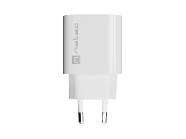 NATEC ŁADOWARKA SIECIOWA RIBERA 1X USB-A 18W BIAŁA — zdjęcie 1 z 5