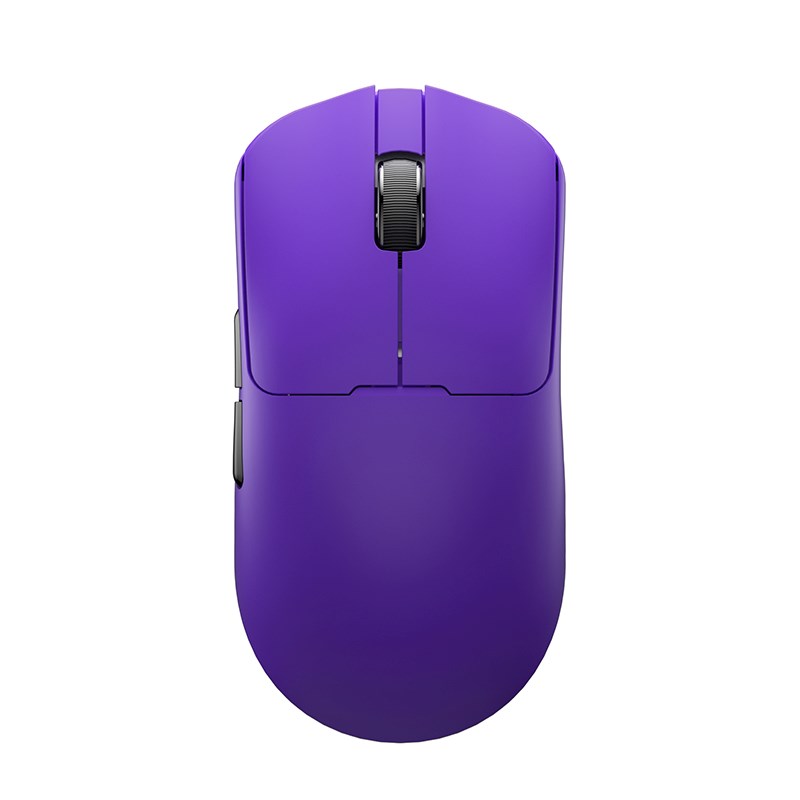 Mysz LEOBOG GM3 Purple ze stacją ładującą — zdjęcie 1 z 2