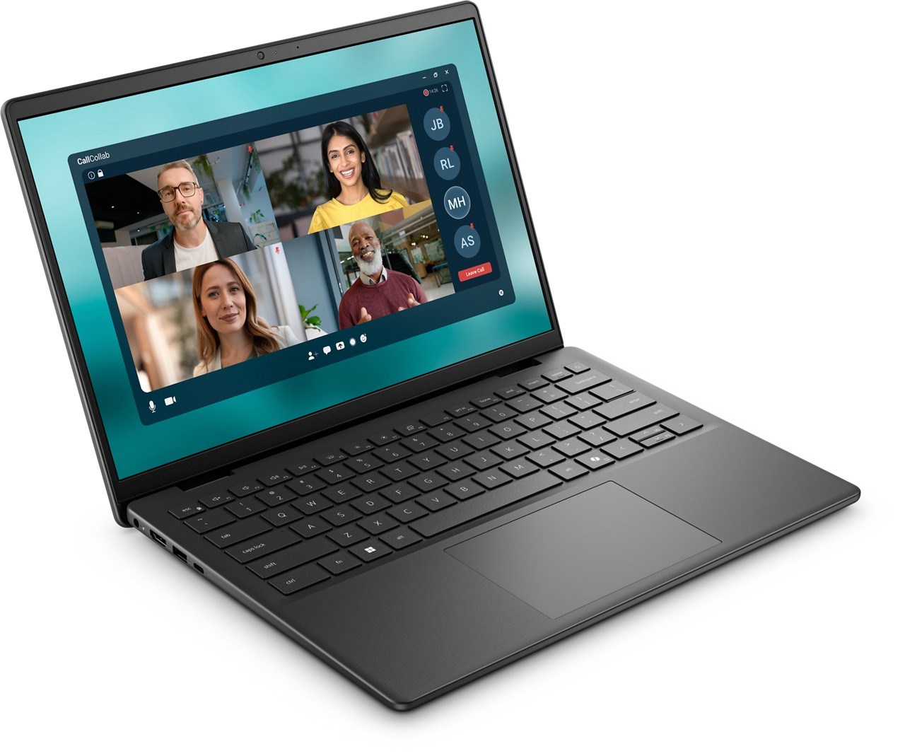 Dell Pro 14 Essential PV14250 Core 5 120U 14.0"WUXGA 300nits AG 16GB DDR5 5200 SSD512 Intel Graphics FgrPr WLAN+BT BcklKb 4C 65W W11Pro EDU Carbon Black 4Y — zdjęcie 1 z 8