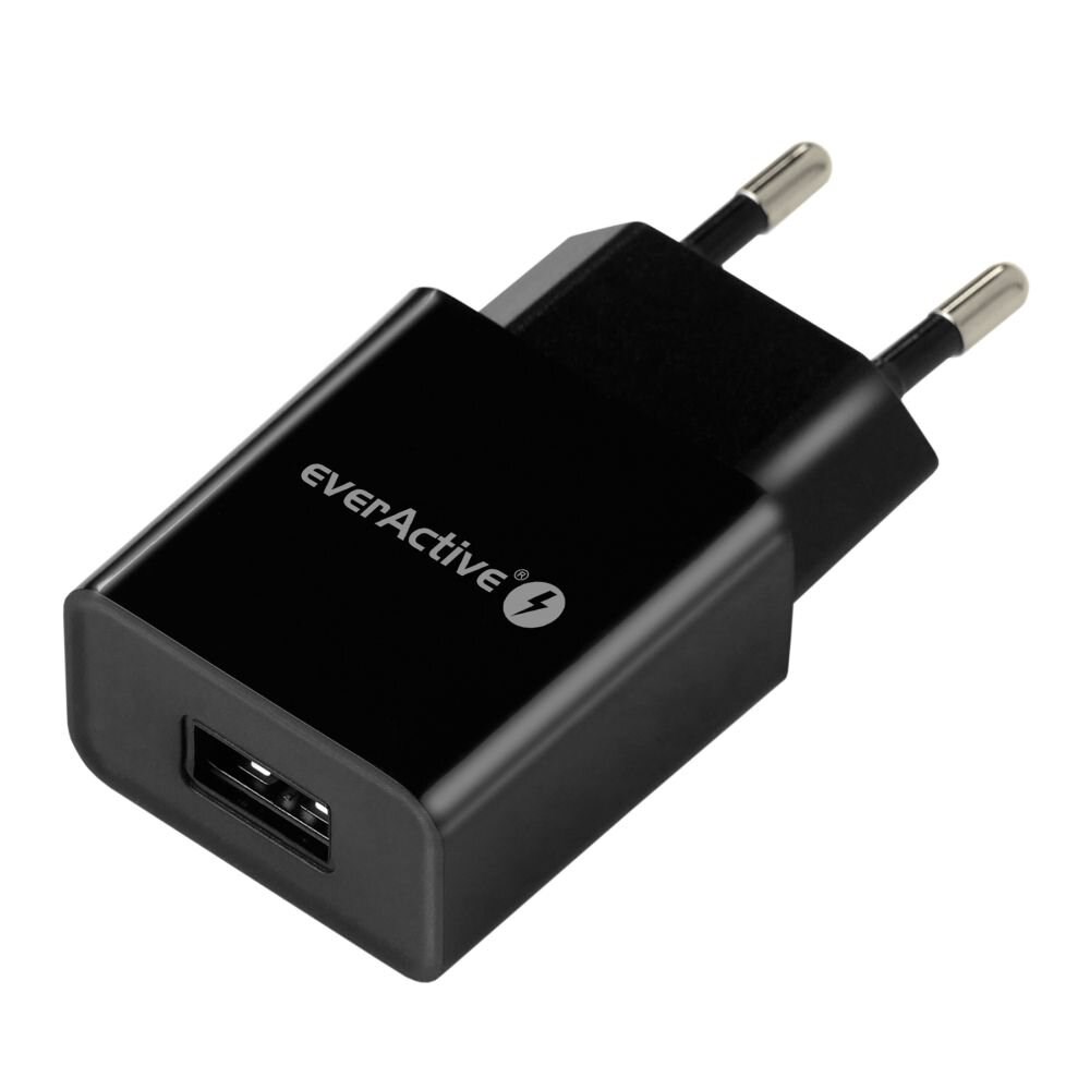 EVERACTIVE ŁADOWARKA SIECIOWA USB 1 PORTOWA SC200B — zdjęcie 1 z 2