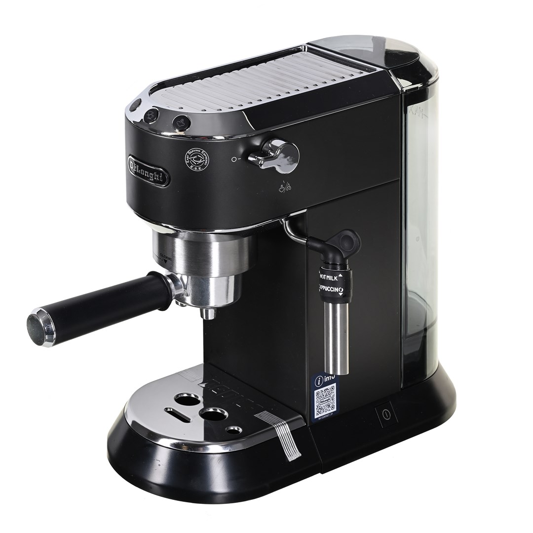 Ekspres ciśnieniowy DeLonghi Dedica Style EC 685.BK (1350W; kolor czarny) (OUTLET) — zdjęcie 1 z 6