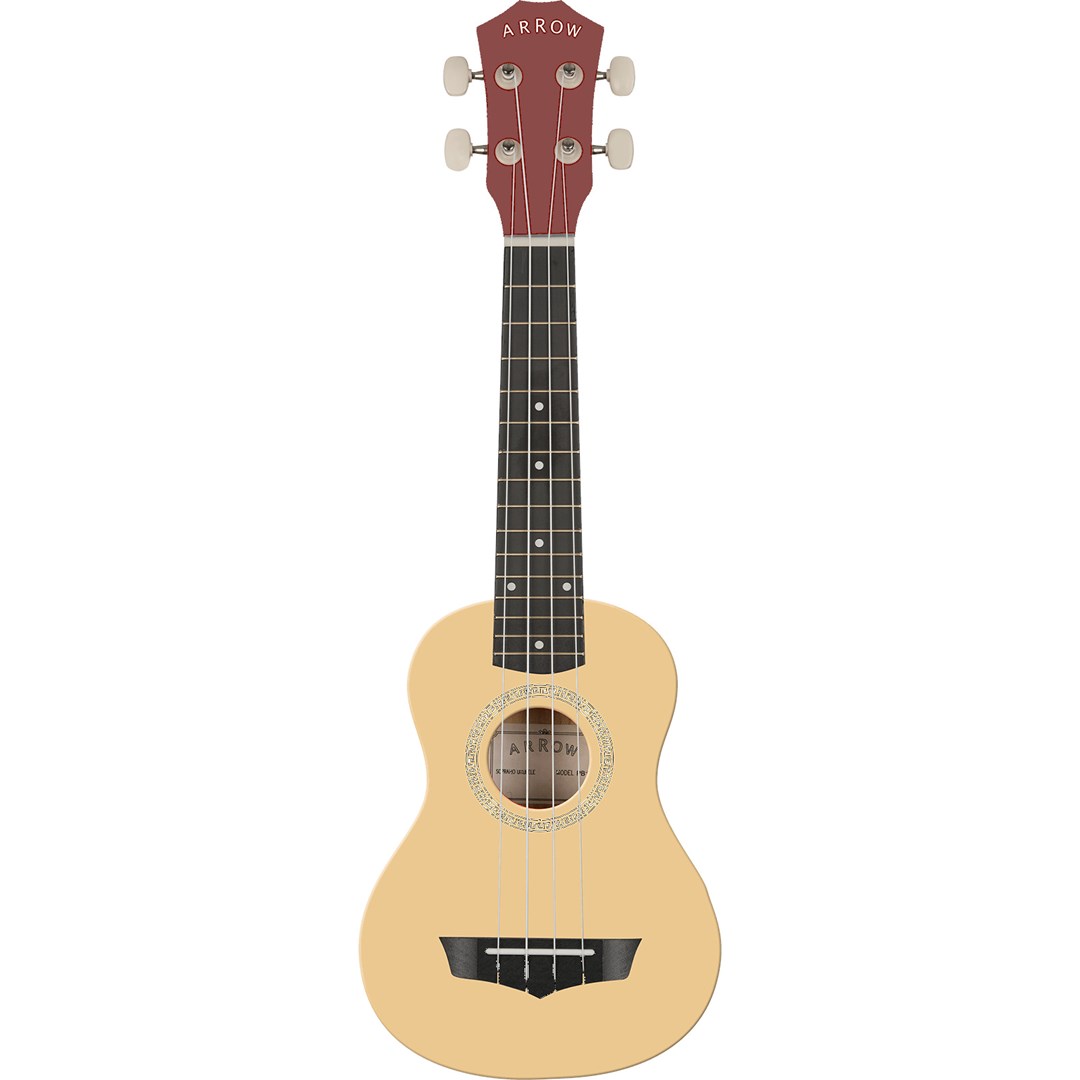 Arrow PB10 NA Soprano Natural w/bag - Ukulele