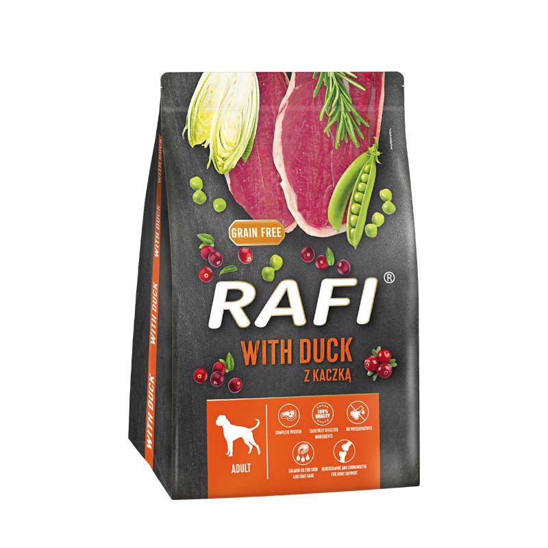 Dolina Noteci Rafi z kaczką sucha karma dla psa 3kg