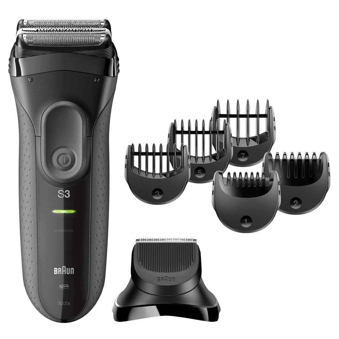 Golarka elektryczna 3000BT BRAUN Black/Grey — zdjęcie 1 z 7
