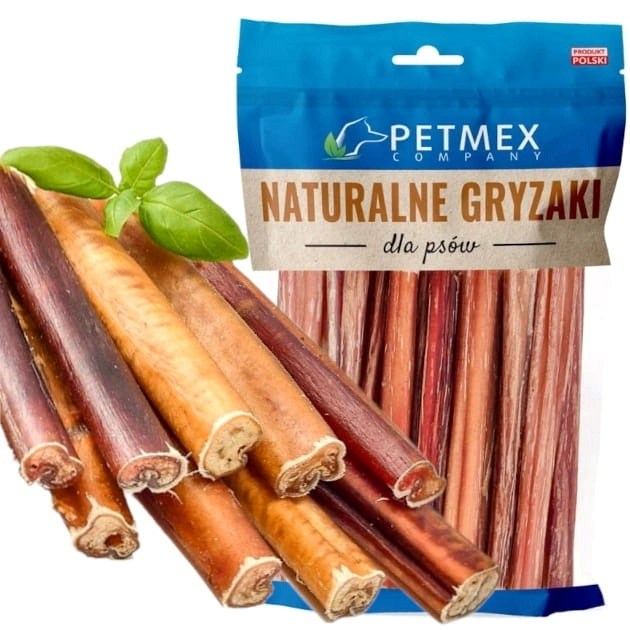 PETMEX Penisy cielęce naturalny gryzak i przysmak dla psa 20szt — zdjęcie 1 z 2