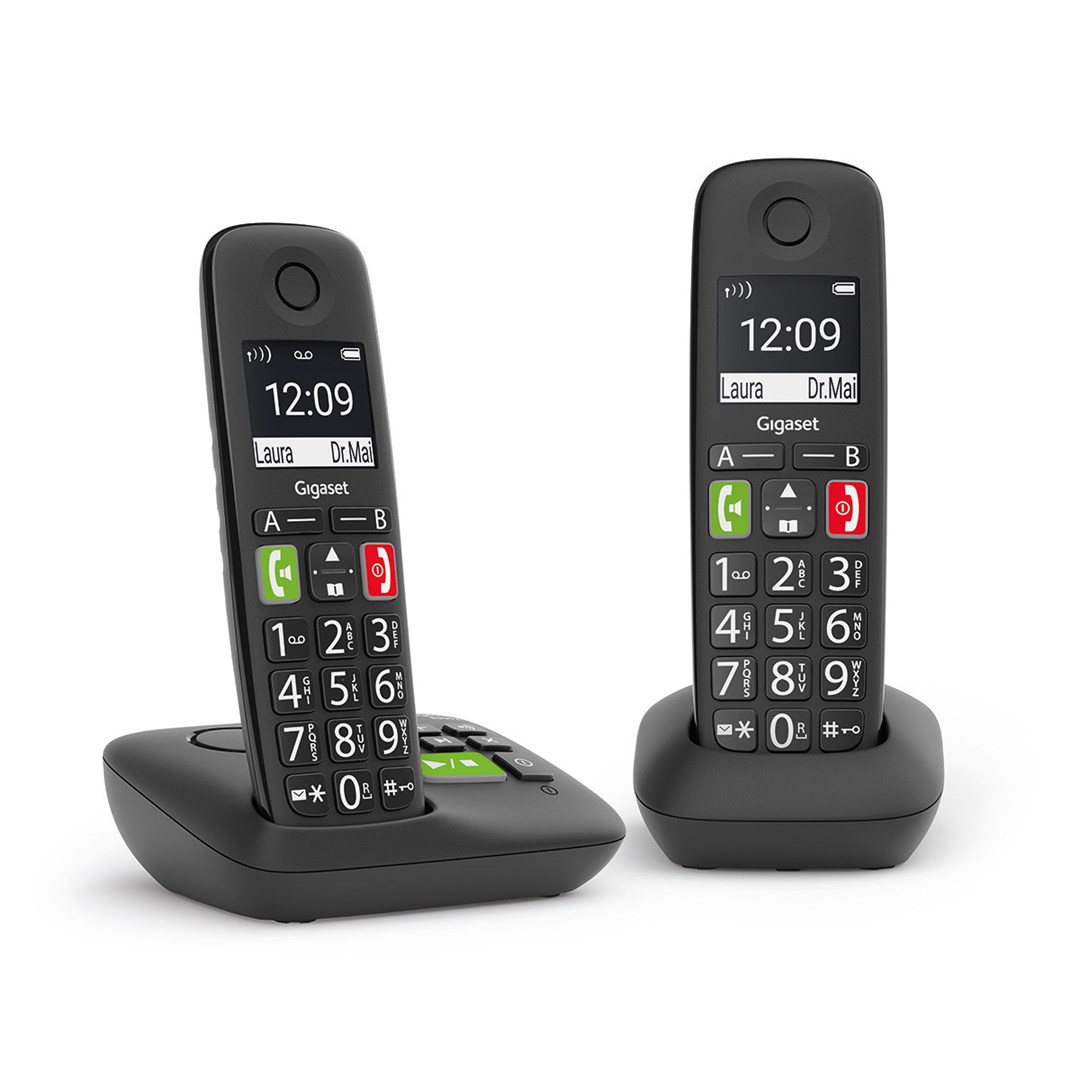 Gigaset E290 A Duo - Schnurloses DECT Telefon — zdjęcie 1 z 3