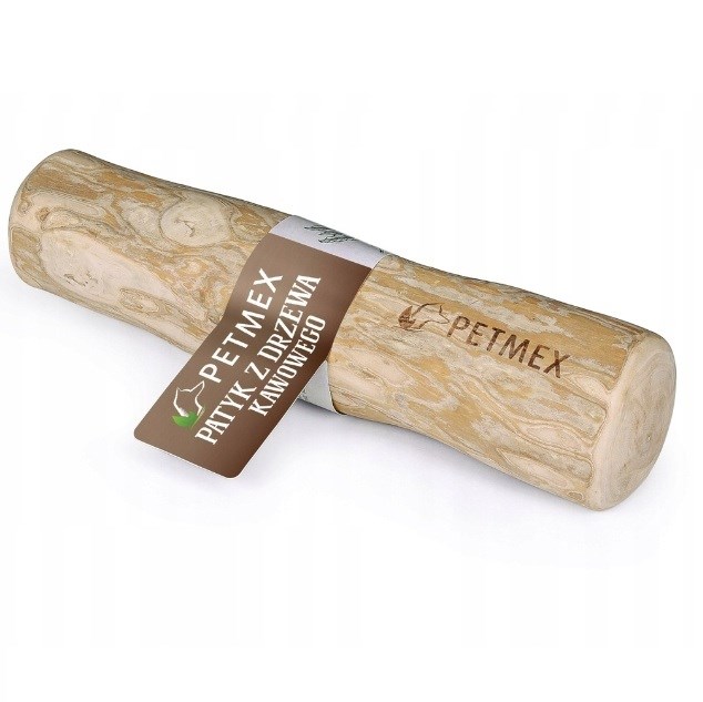 PETMEX Naturalny gryzak dla psa Patyk z drzewa Kawowego rozmiar S