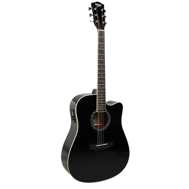 V-TONE VEAG1 CE BK - Gitara elektroakustyczna 4/4 — zdjęcie 1 z 8