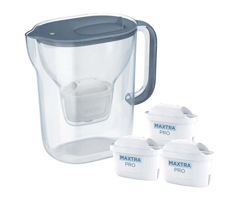 Dzbanek filtrujący Brita Style Essential+3 wkłady MaxtraPro PP (ciemnoniebieski) — zdjęcie 1 z 6