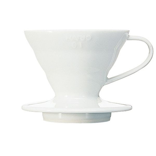 Hario ceramiczny Drip V60-01 Biały — zdjęcie 1 z 2