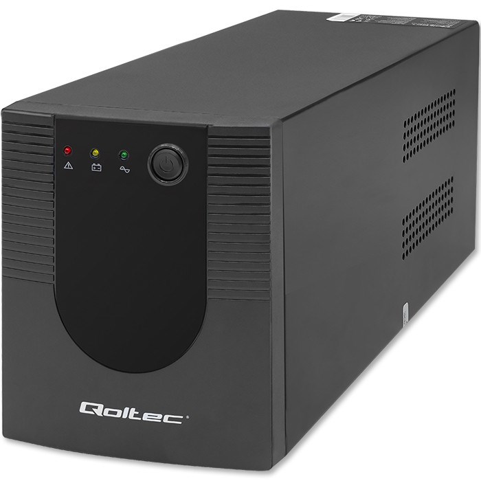 QOLTEC ZASILACZ AWARYJNY UPS LINE INTERACTIVE | MONOLITH | 1500VA | 900W — zdjęcie 1 z 8
