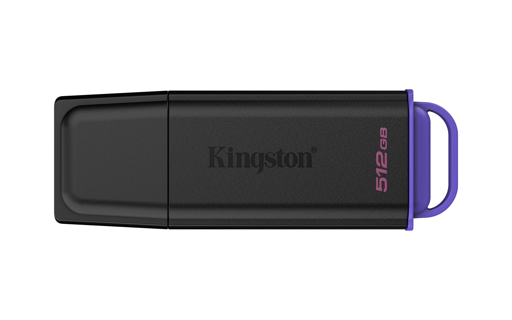 KINGSTON 512GB Portable USB 3.2 Gen 1 DataTraveler Exodia Black/Purple — zdjęcie 1 z 8