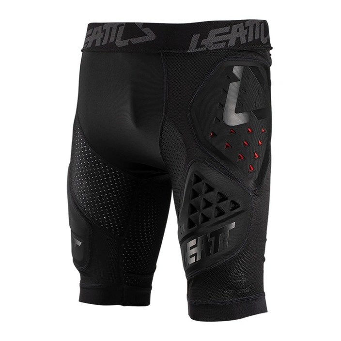 Spodenki z ochraniaczem LEATT Impact Shorts 3DF 3.0 M, czarne — zdjęcie 1 z 3