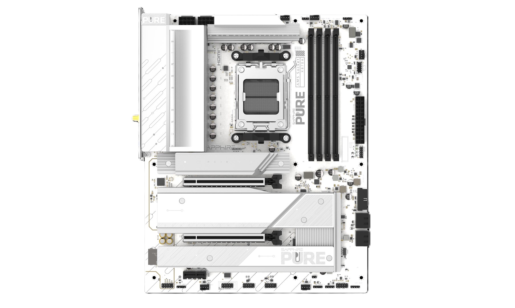 Płyta główna SAPPHIRE PURE X870A WIFI 7 — zdjęcie 1 z 8