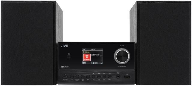 JVC Mini wieża UX-E225B czarny — zdjęcie 1 z 8