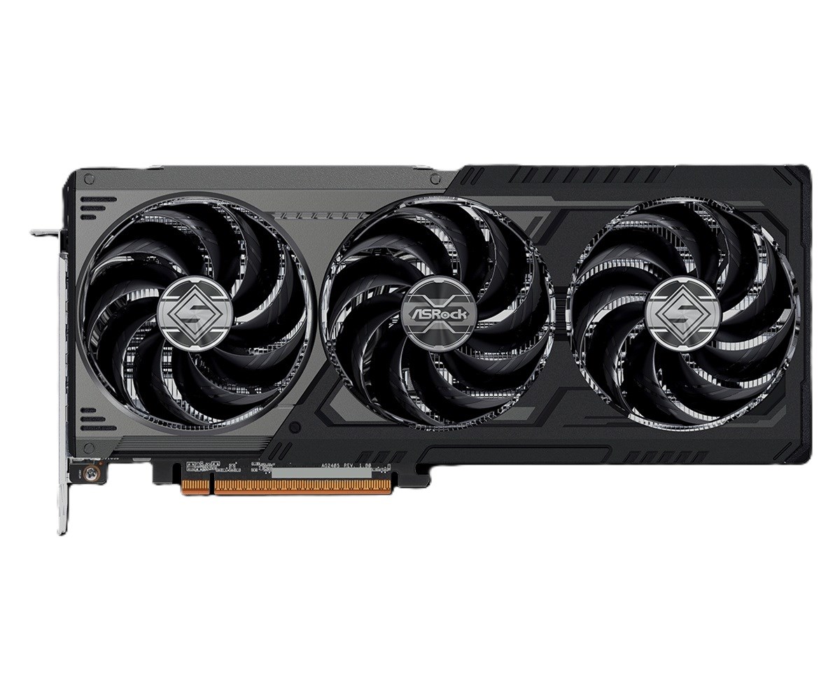 Karta graficzna ASRock RX9070GRE Steel Legend Dark 12GB OC — zdjęcie 1 z 7