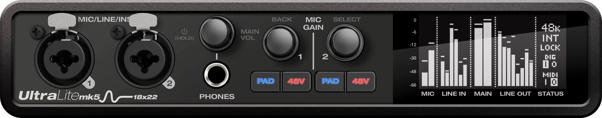 MOTU ULTRALITE MK5 - Interfejs audio — zdjęcie 1 z 4