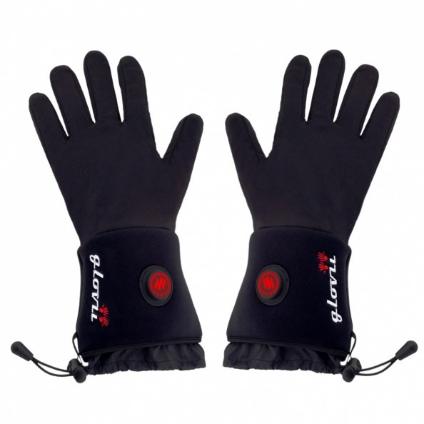 GLOVII OGRZEWANE RĘKAWICE UNIWERSALNE CZARNE L-XL (OUTLET) — zdjęcie 1 z 6