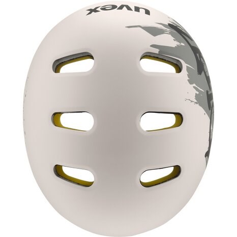 Kask rowerowy dziecięcy UVEX Kid 4 Style MIPS, dirt warm grey — zdjęcie 1 z 5