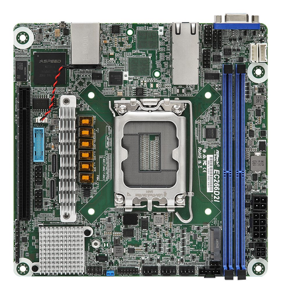 Płyta główna AsRock EC266D2I LGA1700 Intel — zdjęcie 1 z 4