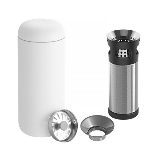 Kubek termiczny 473 ml Carter Move Mug Fellow white +Zaparzacz Carter Infuser — zdjęcie 1 z 3