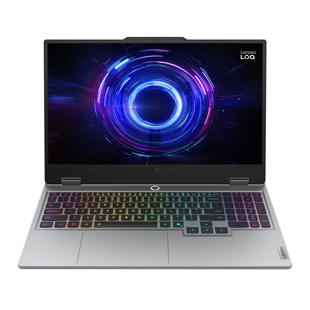 Lenovo LOQ 15IRX10 i7-13650HX 15.6" FHD IPS 300nits Anti-glare 144Hz 32GB DDR5 4800 SSD1TB GeForce RTX 5070 8GB 60Wh NoOS Luna Grey — zdjęcie 1 z 8