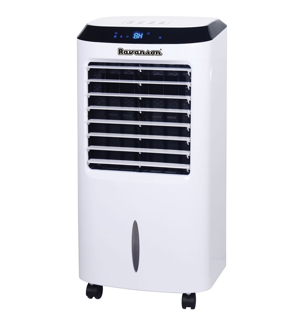 Klimator przenośny Ravanson KR-8000 (65W; 3 prędkości, przepływ powietrza: 125 m3/h, pilot, timer) — zdjęcie 1 z 2