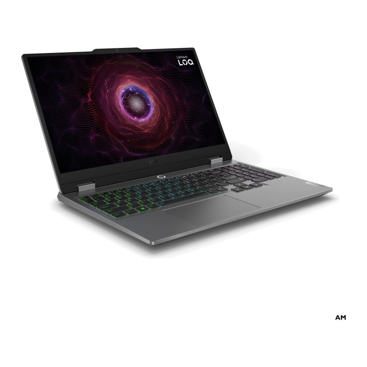 Lenovo LOQ 15ARP9 Ryzen 5 7235HS 15,6"144Hz 300nits AG 16GB DDR5 4800 SSD1TB RTX4050_6GB Cam720p 60Wh Win11 Luna Grey (REPACK) 2Y — zdjęcie 1 z 8