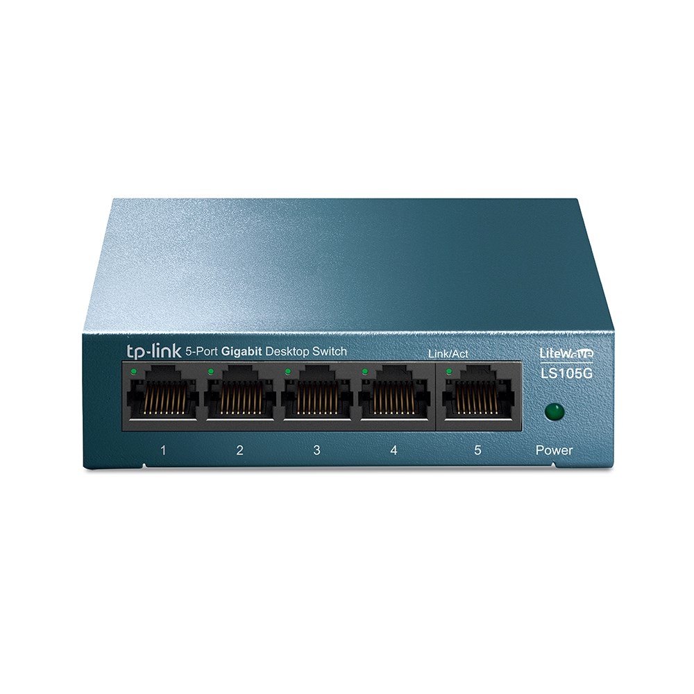 Switch TP-LINK TL-LS105G (5x 10/100/1000Mbps) — zdjęcie 1 z 5
