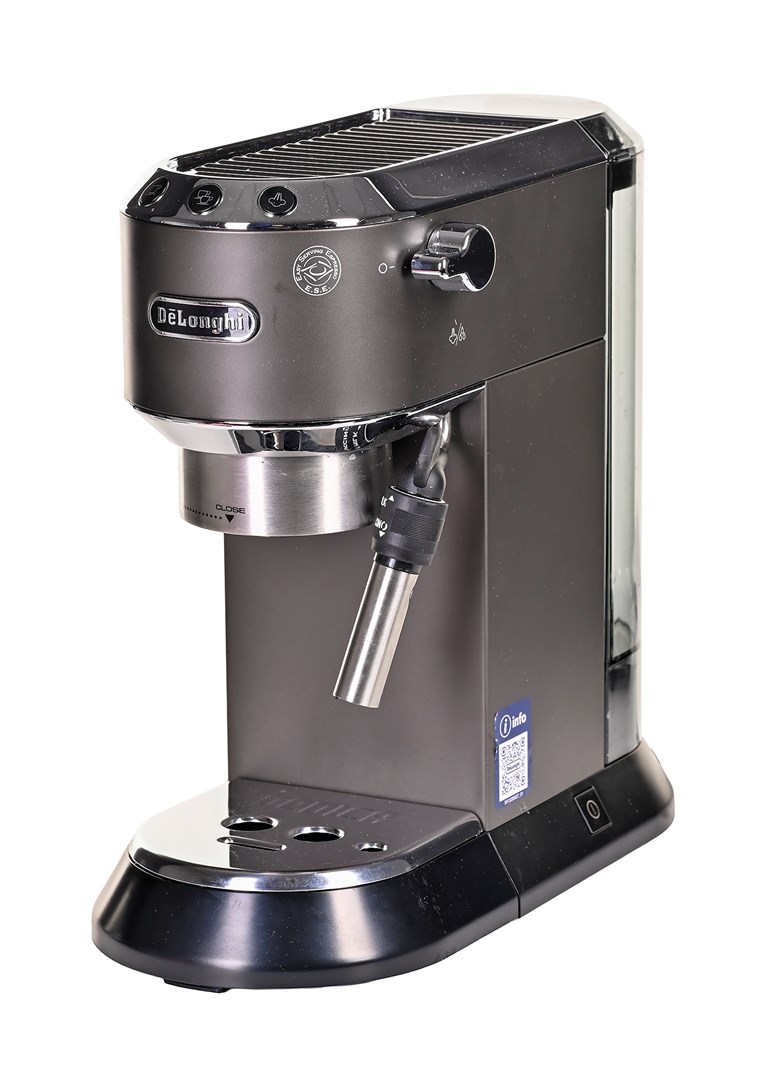 Ekspres ciśnieniowy DeLonghi Dedica Style EC 685.BK (1350W; kolor czarny) (OUTLET) — zdjęcie 1 z 7