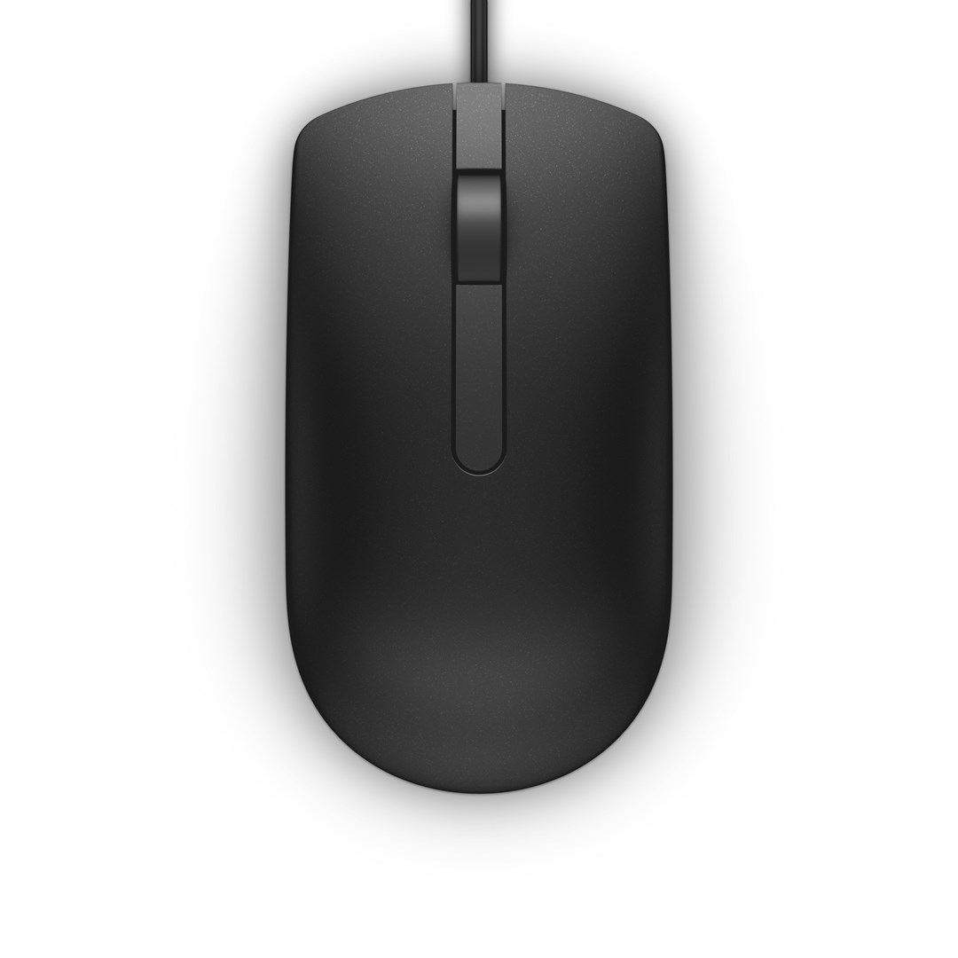 Dell mysz przewodowa MS116 czarna (570-AAIS) — zdjęcie 1 z 3