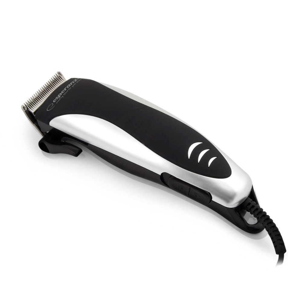 ESPERANZA MASZYNKA DO STRZYŻENIA WŁOSÓW GALLANT BLACK/SILVER EBC005S — zdjęcie 1 z 8
