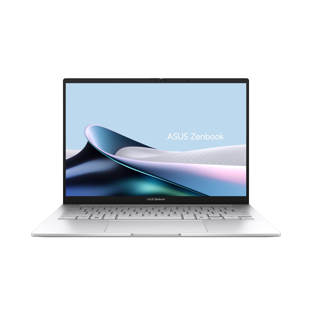 ASUS Zenbook 14 UX3405CA-QD1247W Ultra 5 225H 14.0"WUXGA OLED 60Hz 400nits AG 16GB LPDDR5X SSD512 Intel Arc Graphics CamFHD+IR 75WHrs Win11 Foggy Silver — zdjęcie 1 z 8