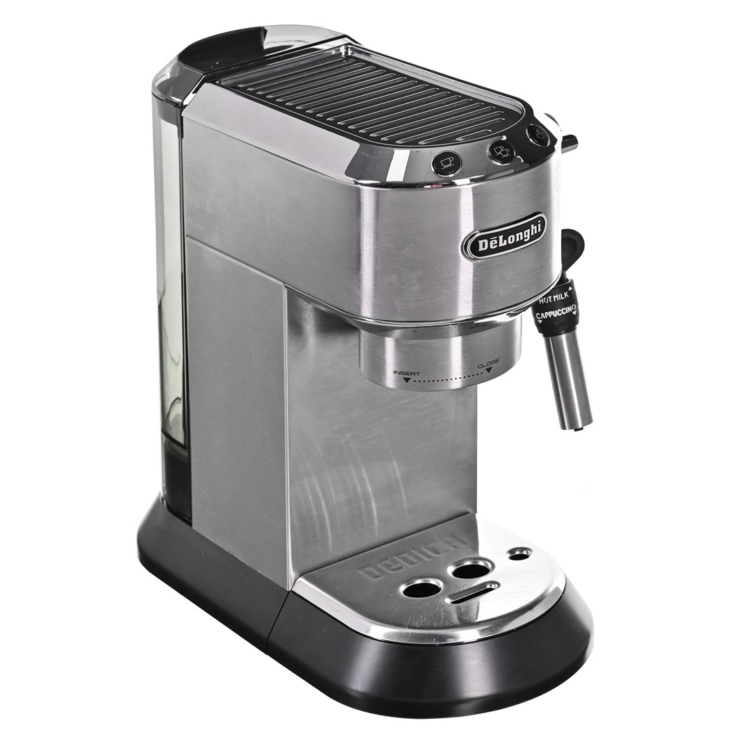 Ekspres kolbowy DeLonghi Dedica Style EC 685.M (1350W; kolor srebrny) (OUTLET) — zdjęcie 1 z 2