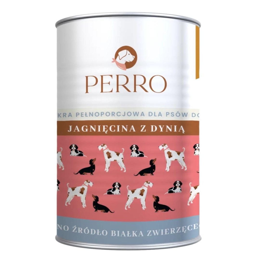 PERRO Jagnięcina z dynią dla psów dorosłych 400g — zdjęcie 1 z 4
