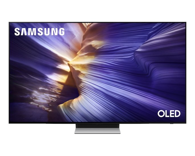 Telewizor Samsung QE77S90F OLED 77'' 4K Ultra HD 144 Hz Tizen Dolby Atmos Czarny (OUTLET) — zdjęcie 1 z 8
