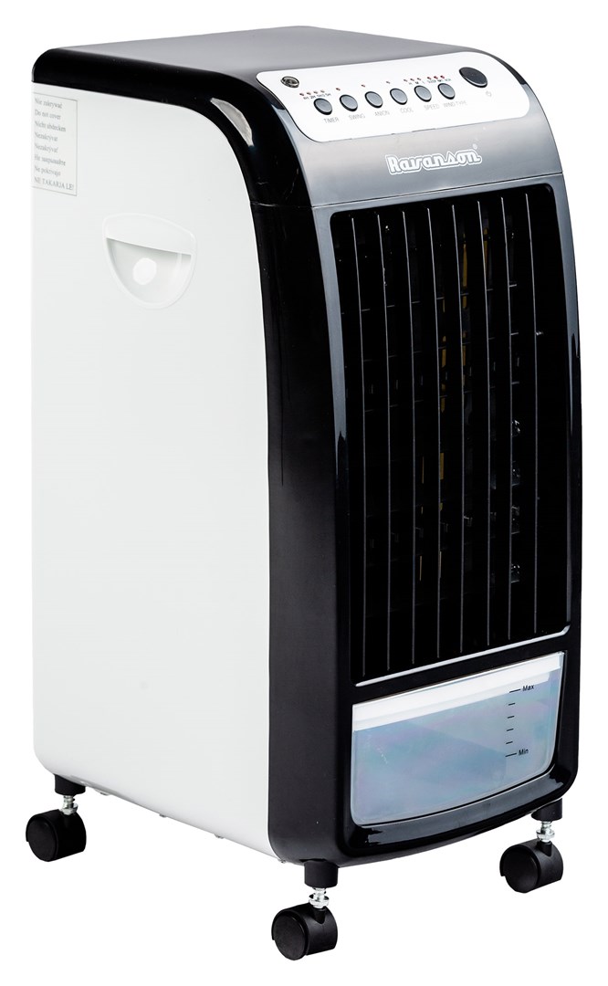 Klimator przenośny Ravanson KR-2011 (75W; 3 prędkości, przepływ powietrza: 444 m3/h, pilot, timer) — zdjęcie 1 z 3
