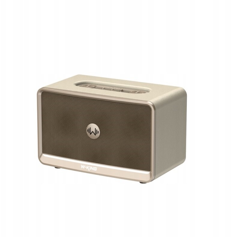 Głośnik bezprzewodowy Bluetooth W-KING H330 kremowy — zdjęcie 1 z 4