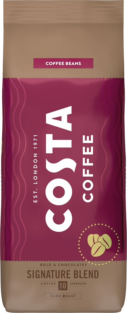 Costa Coffee Signature Blend Dark kawa ziarnista 1kg — zdjęcie 1 z 2