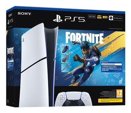 PlayStation 5 Slim Digital + Fortnite Rozkwitający Chaos (OUTLET) — zdjęcie 1 z 8