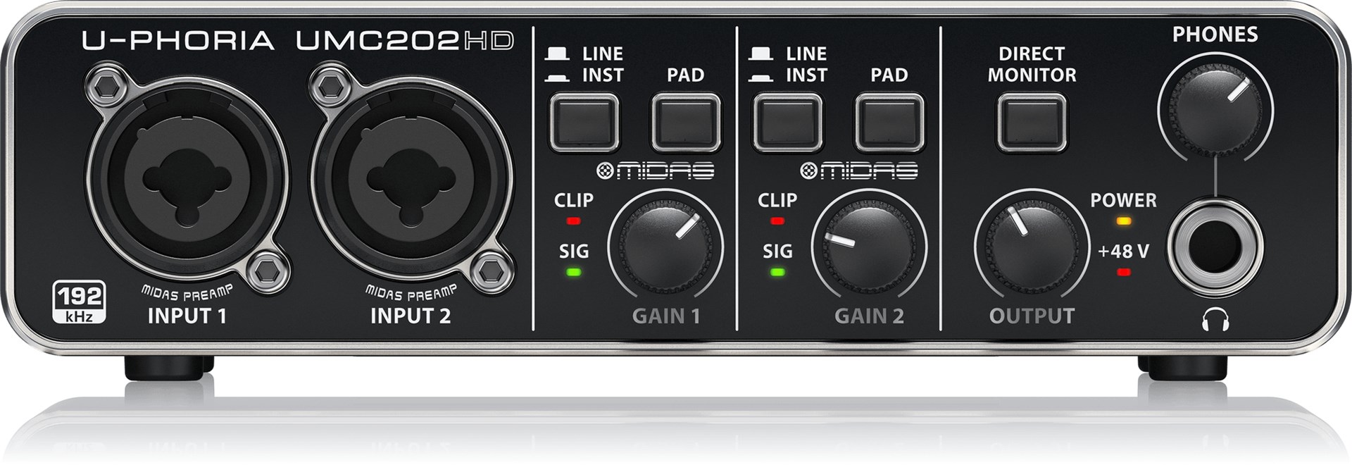 Behringer UMC202HD - Interfejs audio USB — zdjęcie 1 z 5