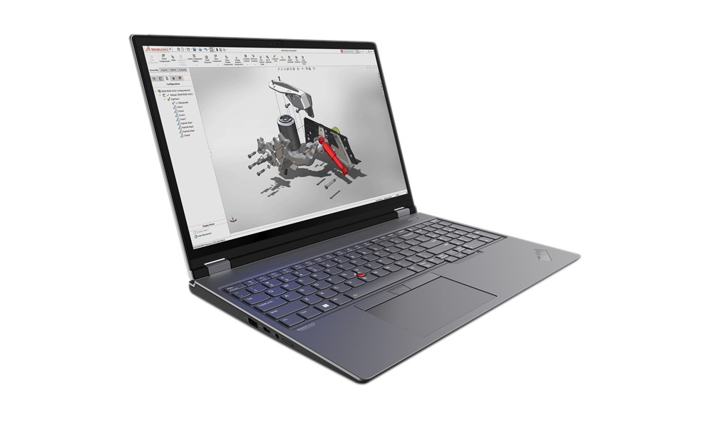 Lenovo ThinkPad P16 G2 i7-13850HX 16.0" WQXGA IPS 500nits AG 165Hz 32GB DDR5 5600 SSD1TB RTX A3500 12GB W11Pro Storm Grey 3Y Premier Support — zdjęcie 1 z 8