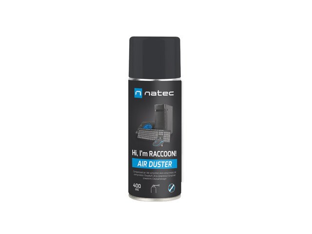 NATEC SPRĘŻONE POWIETRZE RACCOON AIR 400 ML NSC-2119 — zdjęcie 1 z 3