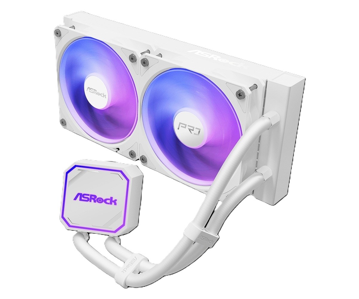 Chłodzenie ASRock Pro White 240 ARGB — zdjęcie 1 z 6