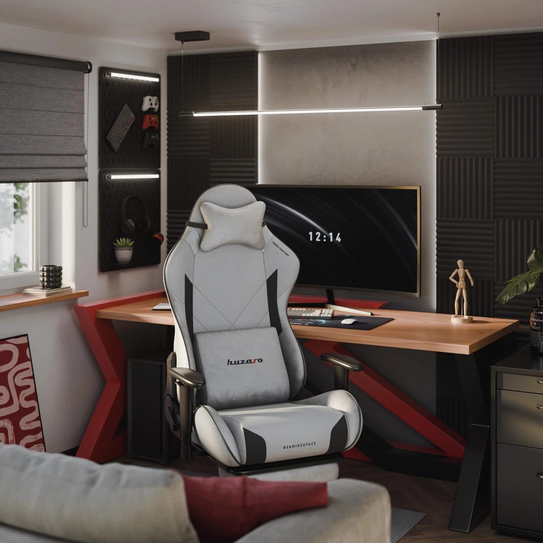 Fotel gamingowy Huzaro Force 5.7 Grey — zdjęcie 1 z 8