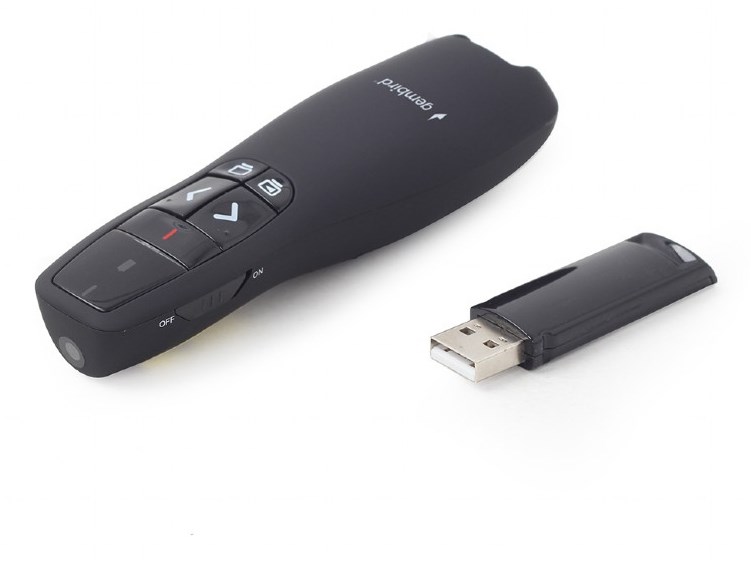 GEMBIRD PREZENTER BEZPRZEWODOWY LASEROWY WP-L-12 — zdjęcie 1 z 5
