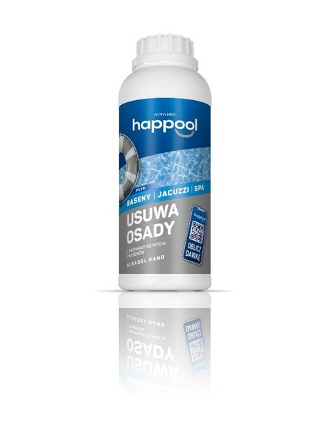 Acrylmed 1,1kg Alkasol Rand preparat do mycia basenów, usuwa osady