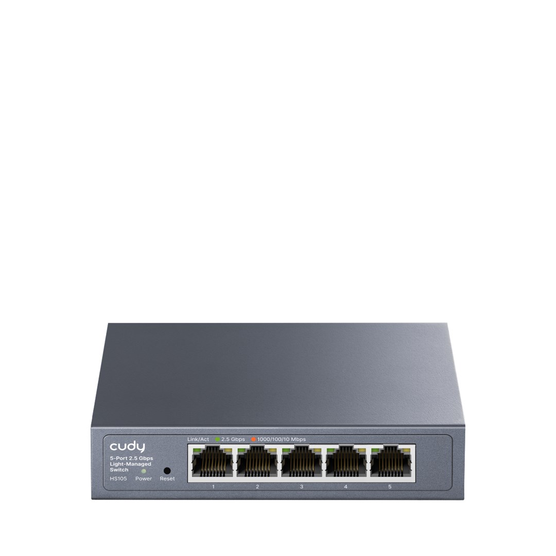 Switch CUDY HS105 niezarządzalny 5-portowy — zdjęcie 1 z 4